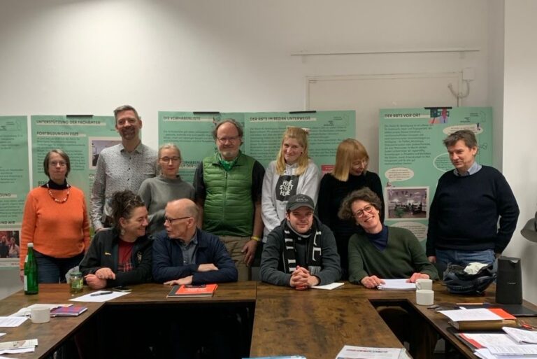 Zu Gast beim Plenum der Initiative Tramdepot